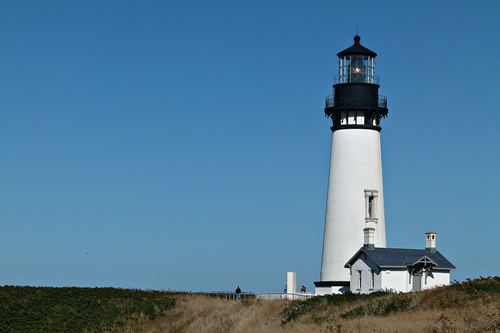 Dickinson Aglow Lighthouse